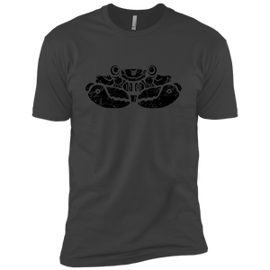 Black Distressed Emblem Men (Crab/Clamps) - Dark Corps