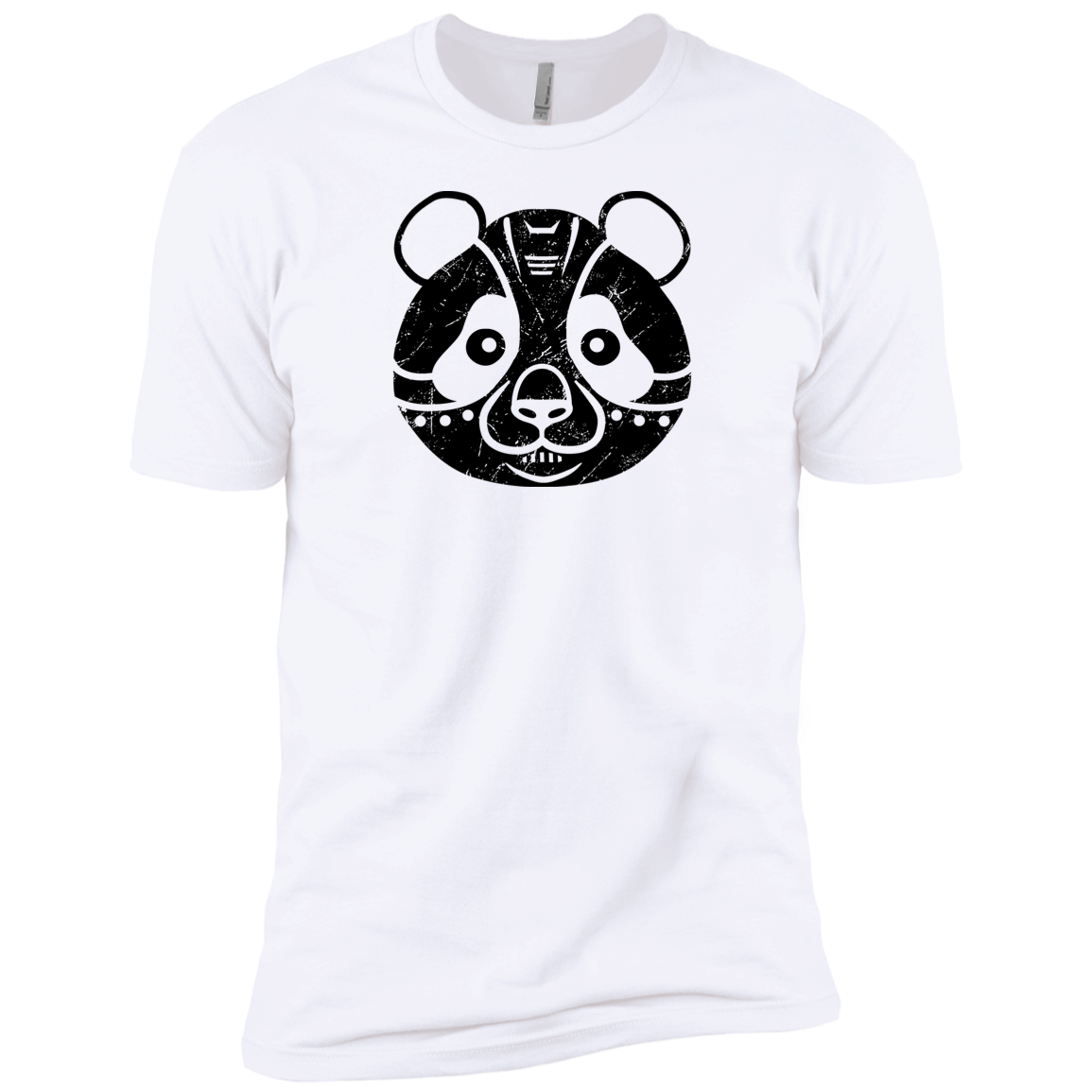 Black Distressed Emblem (Panda/Fuji) - Dark Corps