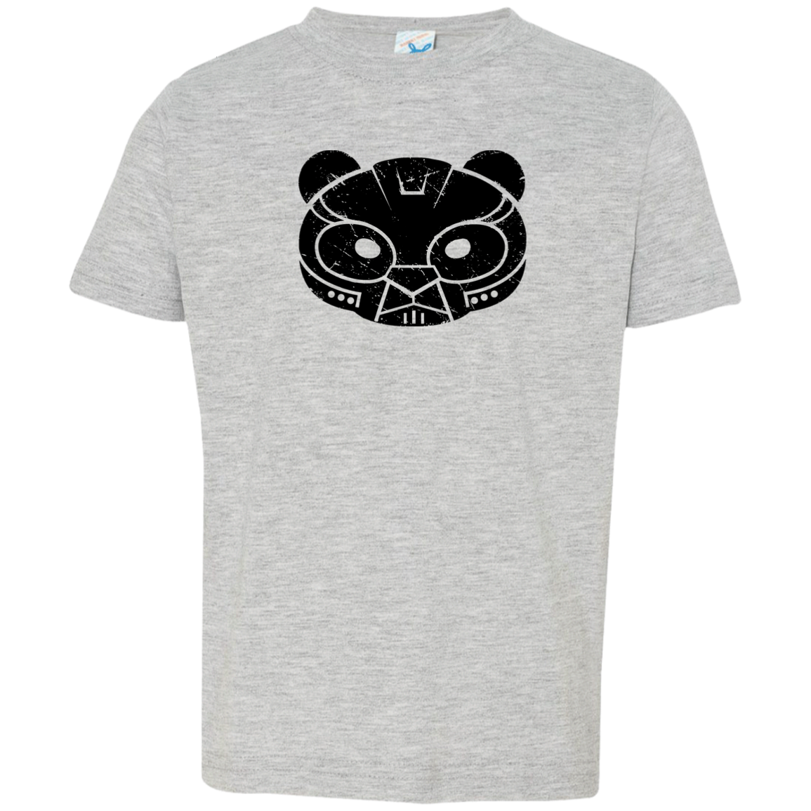 Black Distressed Emblem T-Shirt for Toddlers (Bear Company) - Dark Corps