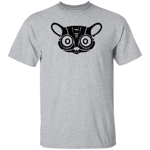Black Distressed Emblem T-Shirt for Kids (Bush Baby/Splicer)