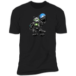 Chomper with Morning Glory T-Shirt For Men - Dark Corps