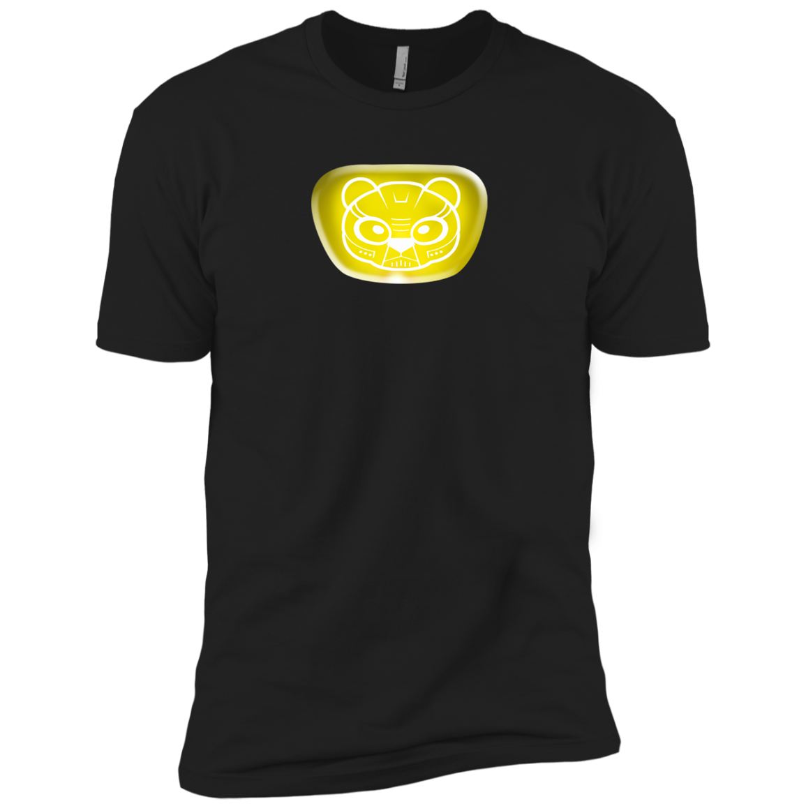 Chest Emblem T Shirt Yellow Bear - Dark Corps