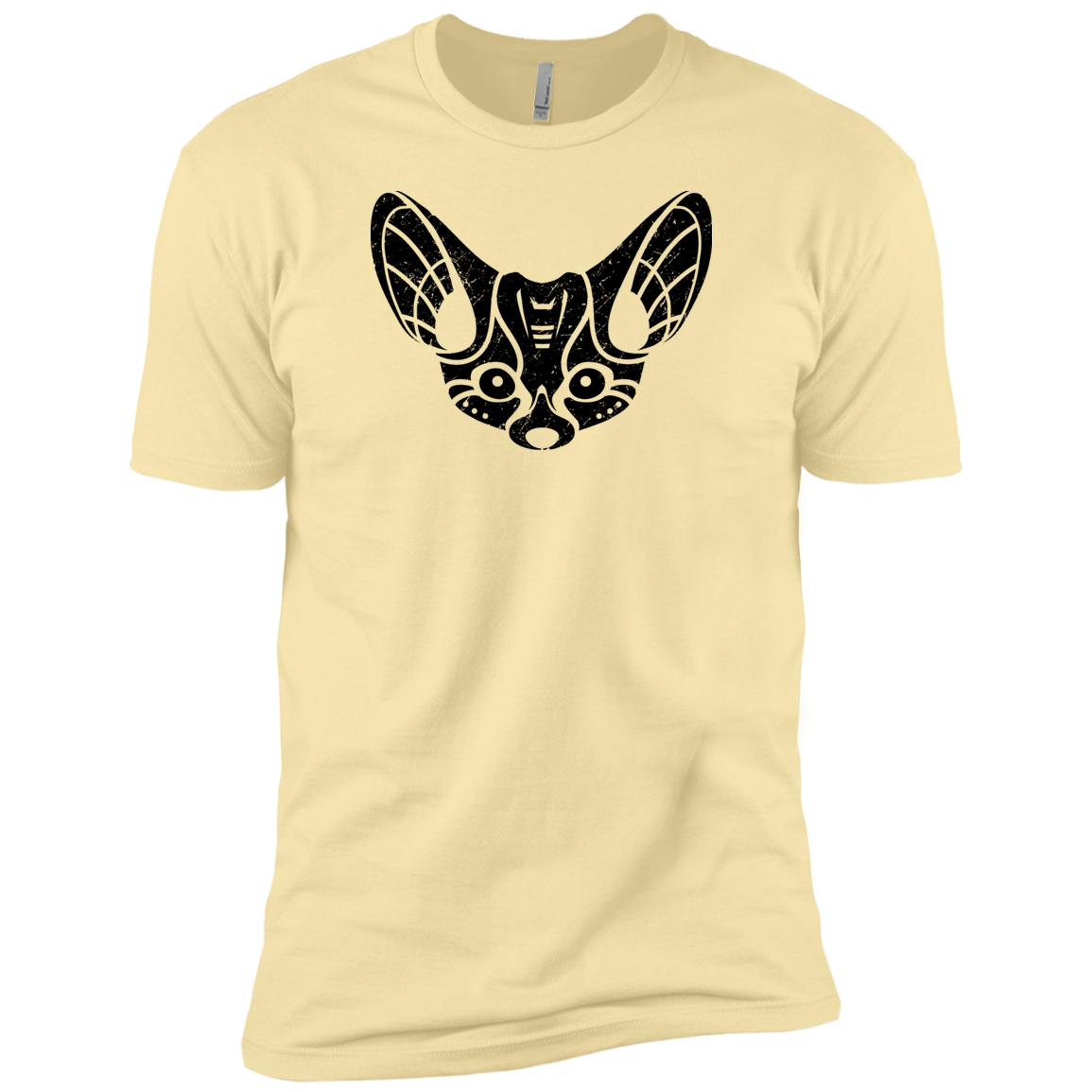 Black Distressed Emblem (Fennec Fox/Fen) - Dark Corps