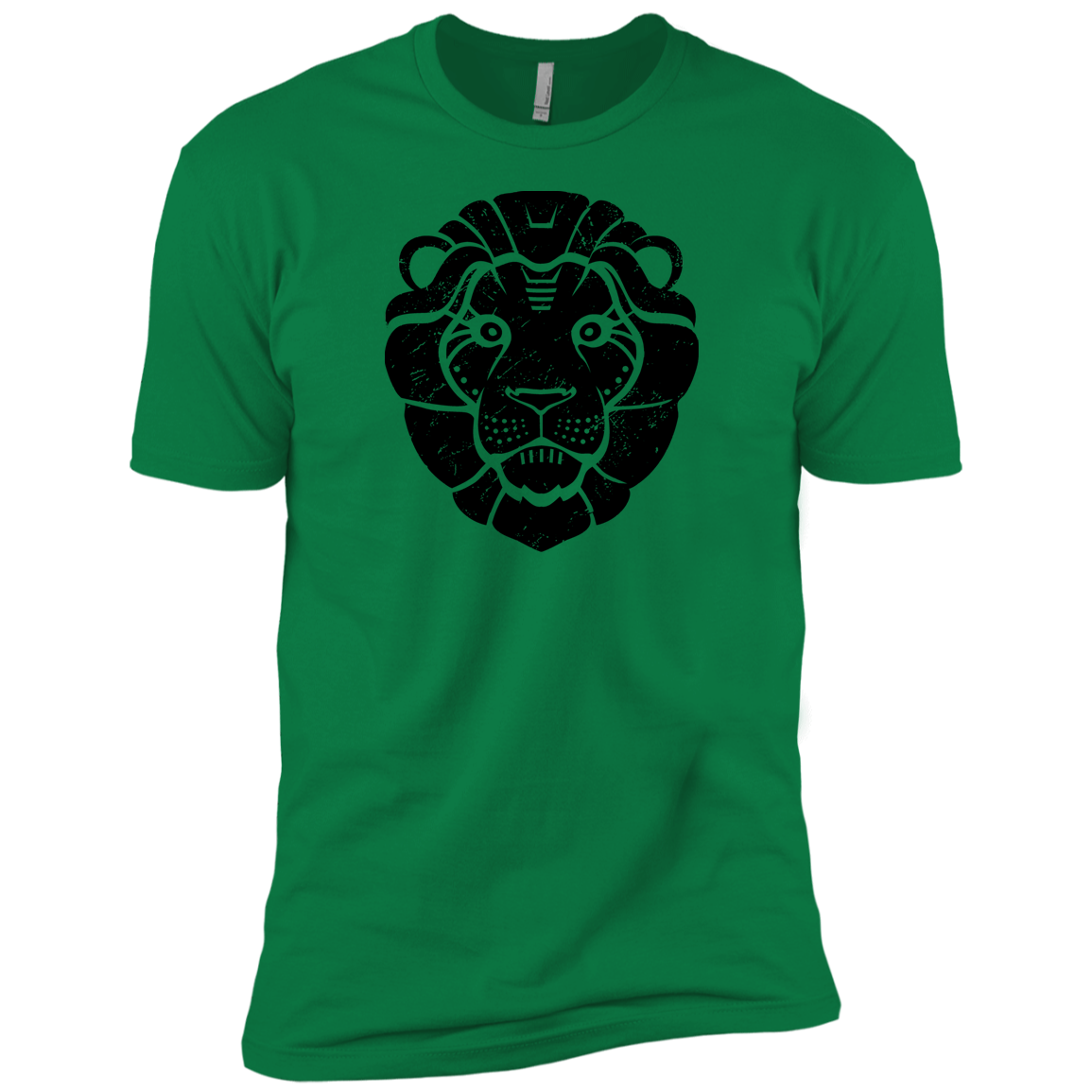 Black Distressed Emblem (Lion/Leo) - Dark Corps