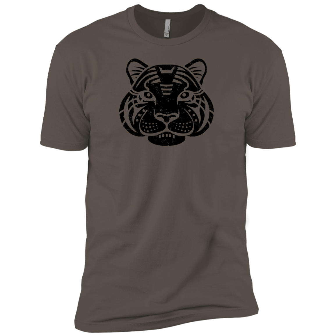 Black Distressed Emblem (Tiger/Siber) - Dark Corps