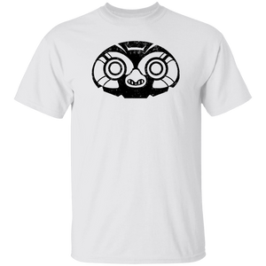 Black Distressed Emblem T-Shirt for Kids (Elf Owl/Peeps)