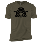 Black Distressed Emblem (Sheep/ Split) - Dark Corps