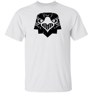 Black Distressed Emblem T-Shirt for Kids (Eagle/Eagle-Eye)