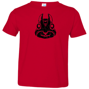Black Distressed Emblem T-Shirt for Toddlers (Squirrel/Nimble) - Dark Corps