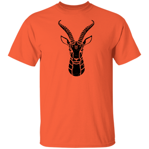 Black Distressed Emblem T-Shirt for Kids (Gazelle/Grace)