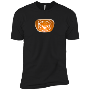 Chest Emblem T Shirt Orange Bear - Dark Corps