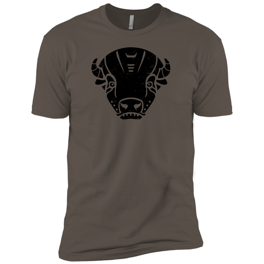 Black Distressed Emblem (Bison/Panzer) - Dark Corps