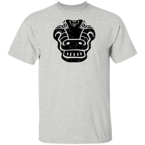 Black Distressed Emblem T-Shirt for Kids (Alligator/Croc)