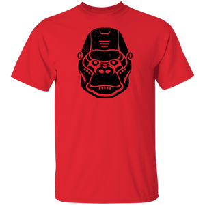 Black Distressed Emblem T-Shirt for Kids (Gorilla/Knuckles)