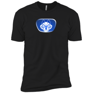 Chest Emblem T Shirt Blue Wolf - Dark Corps