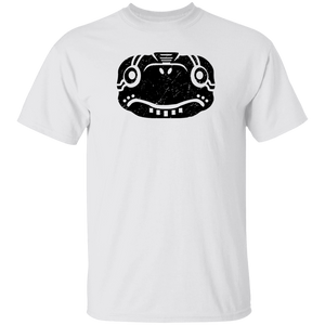 Black Distressed Emblem T-Shirt for Kids (Turtle/Pearl)