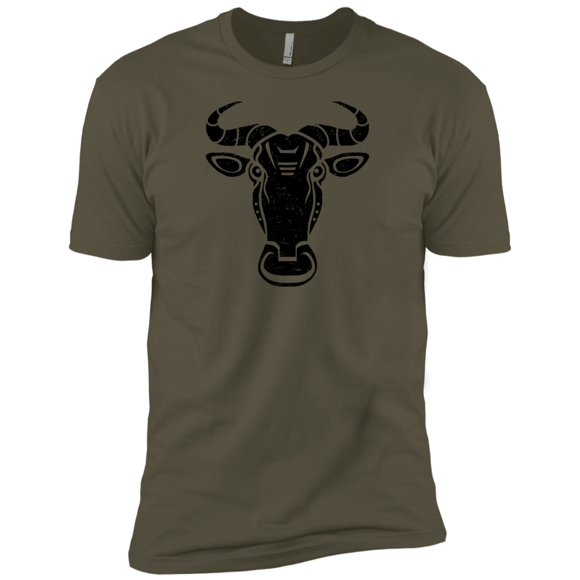 Black Distressed Emblem (Wildebeest/Brute) - Dark Corps