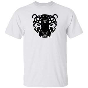 Black Distressed Emblem T-Shirt for Kids (Cheetah/Poise)