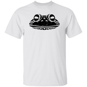 Black Distressed Emblem T-Shirt for Kids (Frog/Hopalong)