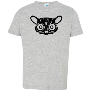 Black Distressed Emblem T-Shirt for Toddlers (Bush Baby/Splicer) - Dark Corps