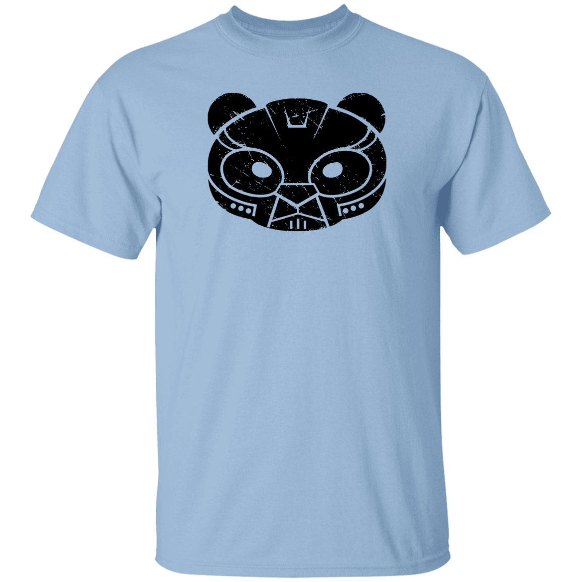 Black Distressed Emblem T-Shirt for Kids (Bear/Bear Company)