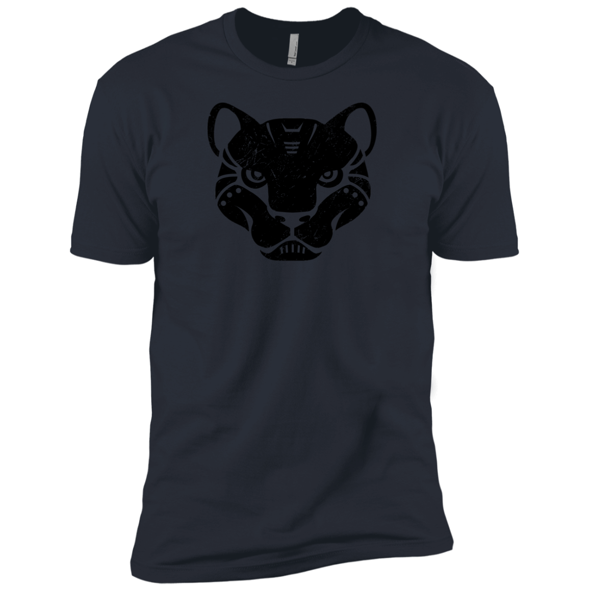 Black Distressed Emblem (Panther/Slash) - Dark Corps