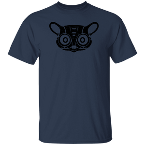 Black Distressed Emblem T-Shirt for Kids (Bush Baby/Splicer)