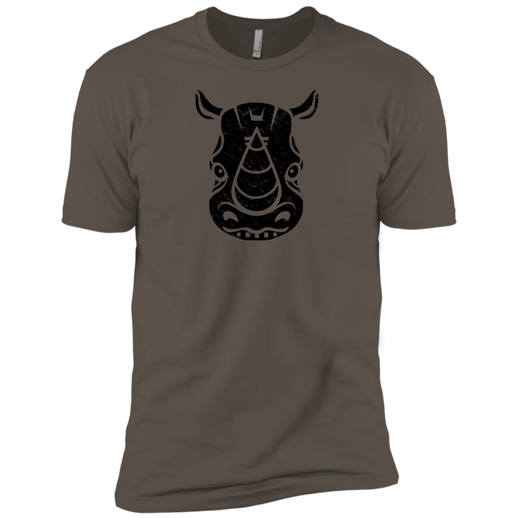 Black Distressed Emblem (Rhino/Tank) - Dark Corps